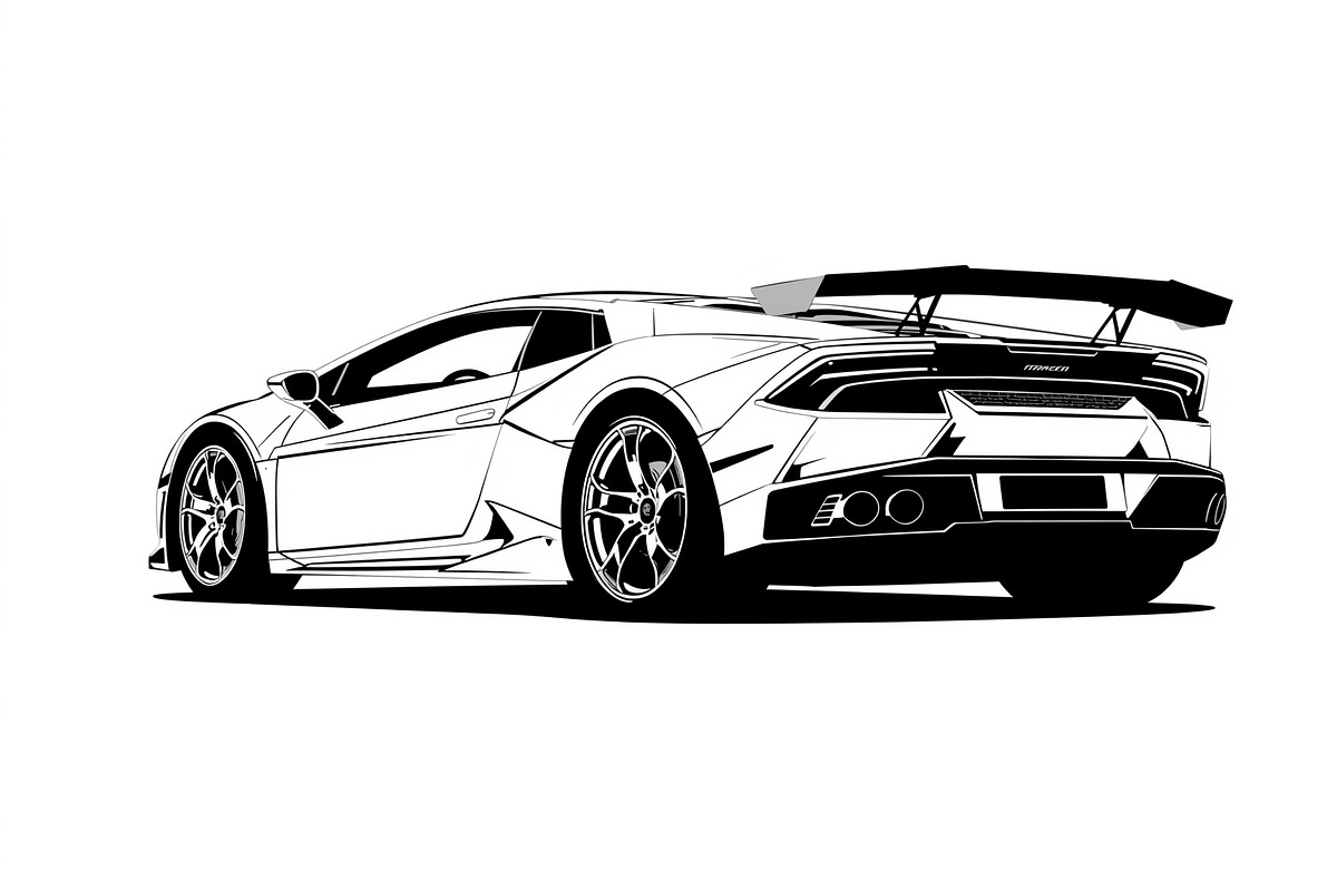 Sports Car Vector Bundle, an Illustration by jahid234 (Photo 2 of 9)