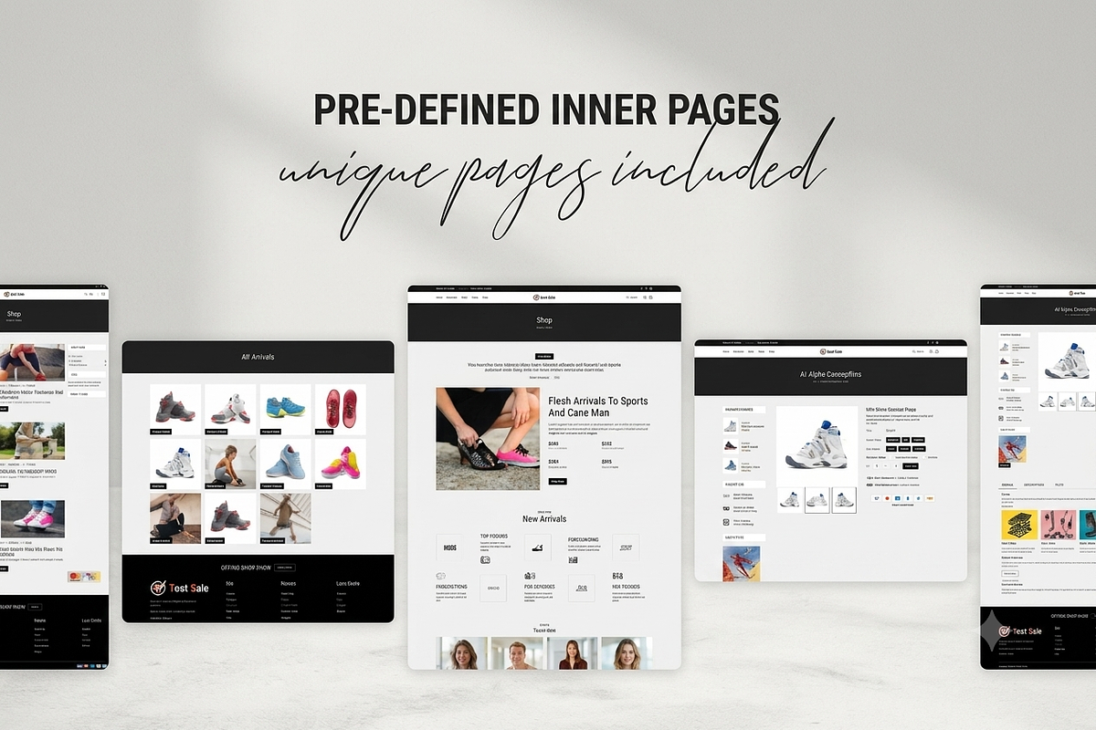 FootFlair Shoes Store Shopify Theme, a Shopify Template by ThemesRain (Photo 1 of 3)