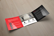 Business Square Trifold Brochure, a Brochure Template by Psd Templates (Thumbnail 1 of 4)