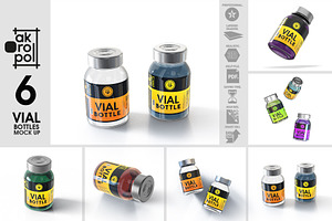 Vial BottlesMock Up