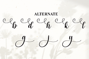Sunday | Script Font, a Handwritten Font by Scratchones (Thumbnail 8 of 9)