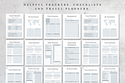 Digital Travel Planner Templates PDF, a Stationery Template by BRANDcontent (Thumbnail 2 of 6)