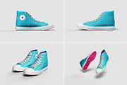 Sneakers Shoes Mockup - 9 views, a Packaging Mockup by Illusiongraphic (Thumbnail 26 of 28)