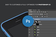 iPhone 5c Template, a Templates & Theme by UI8 (Thumbnail 3 of 4)
