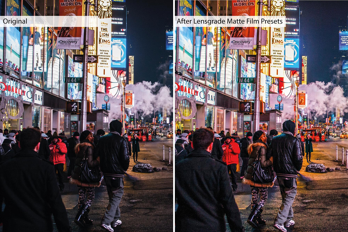 77 Matte Lightroom Presets, an Action Add-On by Lensgrade.com (Photo 11 of 19)