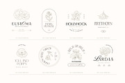 Modern Botanica | Logo Kit, a Branding & Logo Template by KetteCreate (Thumbnail 5 of 18)