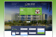 Real Estate WordPress Theme, a WordPress Template by Weblizar Themes & Plugin (Thumbnail 1 of 2)