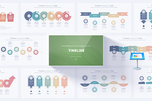 Timeline Keynote Presentation Slides, a Presentation Template by Pulsecolor