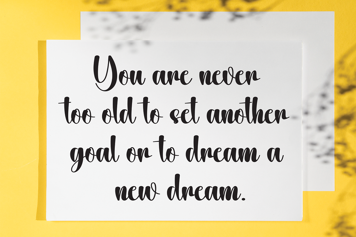 Getback | Script Font, a Handwritten Font by Scratchones (Photo 4 of 9)