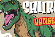 T-REX ILLUSTRATION FOR T SHIRT PRINT, an Animal Illustration by swsctn (Thumbnail 2 of 2)