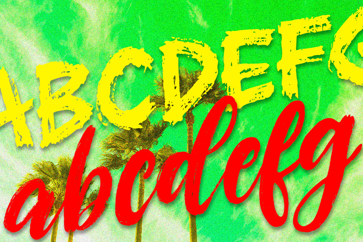 Badger Criminal, a Handwritten Font by Struggle Studio (Photo 8 of 10)