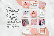 Pink Sale Instagram Puzzle Template, a Social Media Template by Social Assumptions (Thumbnail 8 of 10)