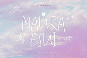 Maura Esui Font, a Font by Esui Studio (Thumbnail 1 of 6)