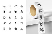 100 Japanese Doodles, an Outline Icon by Prosymbols (Thumbnail 6 of 8)