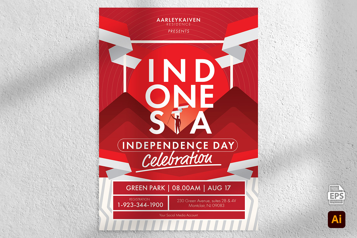 Indonesia Independence Day Flyer, a Flyer Template by Aarley Kaiven (Photo 2 of 2)