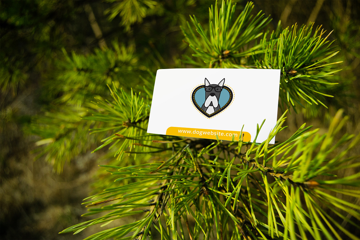 PSD Business Card - Woof You Forever, a Business Card Template by Brandspark Mini (Photo 1 of 2)