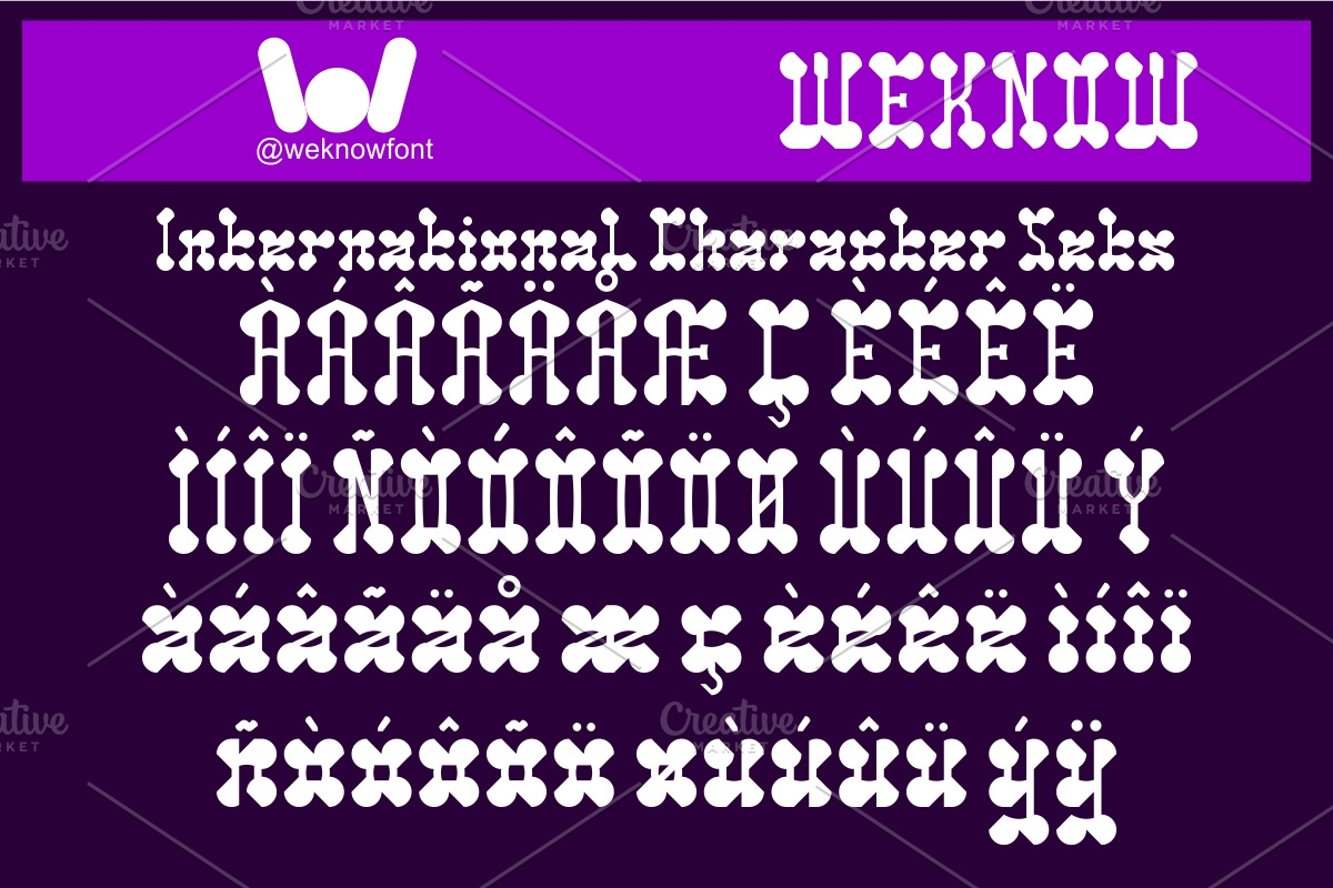 Arabian Night font, a Slab Serif Font by weknow (Photo 8 of 8)