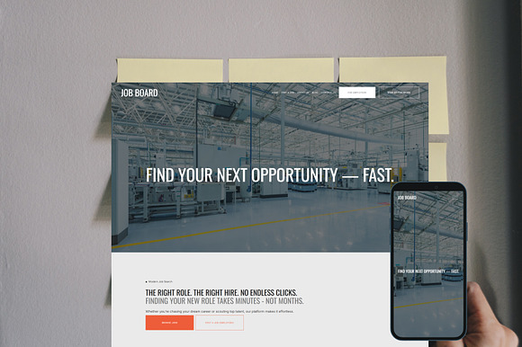 Job Board - Squarespace Template preview 7