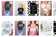 300+ SVG Design Bundle, a Shirt Mockup by RubyandCeci (Thumbnail 4 of 5)