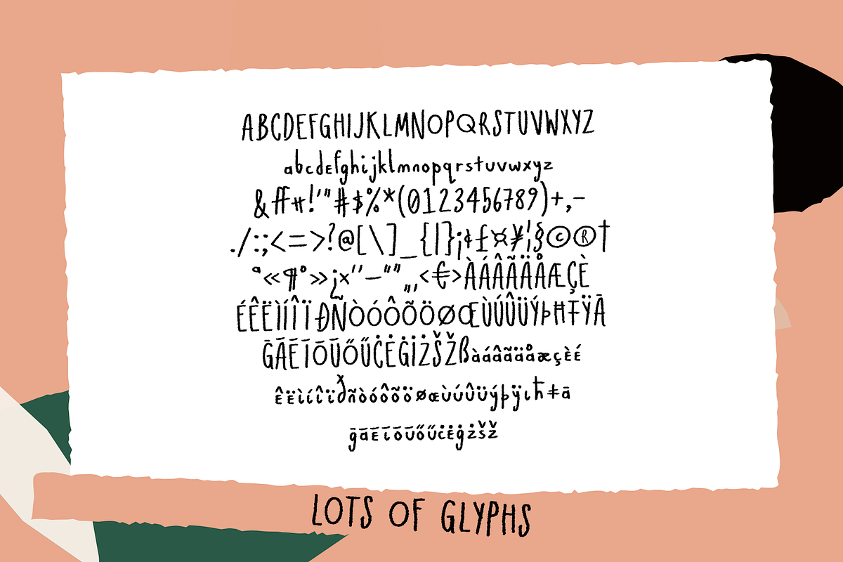 Yogafree Handmade Font, a Handwritten Font by Maker Fonts (Photo 7 of 13)