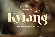 Kyrang Elegant Serif Font, a Serif Font by Perfectype (Thumbnail 1 of 8)