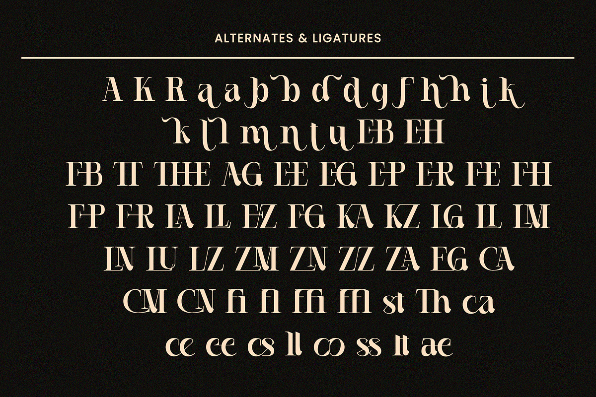 Casthelic - Elegant Serif Typeface, a Serif Font by Dryy.type (Photo 11 of 11)