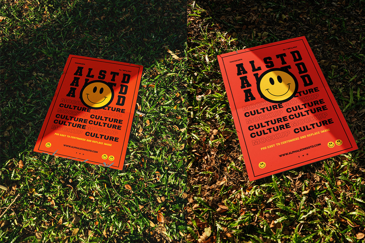 Mockup Poster Urban Pack 5, an Advertising Mockup by Alphaleonis_std (Photo 6 of 6)
