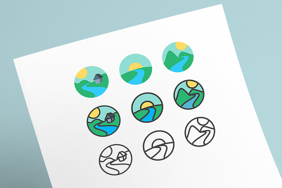 Sunset Symbols