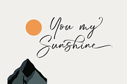 Fountain Script, a Script Font by moriztype (Thumbnail 2 of 6)