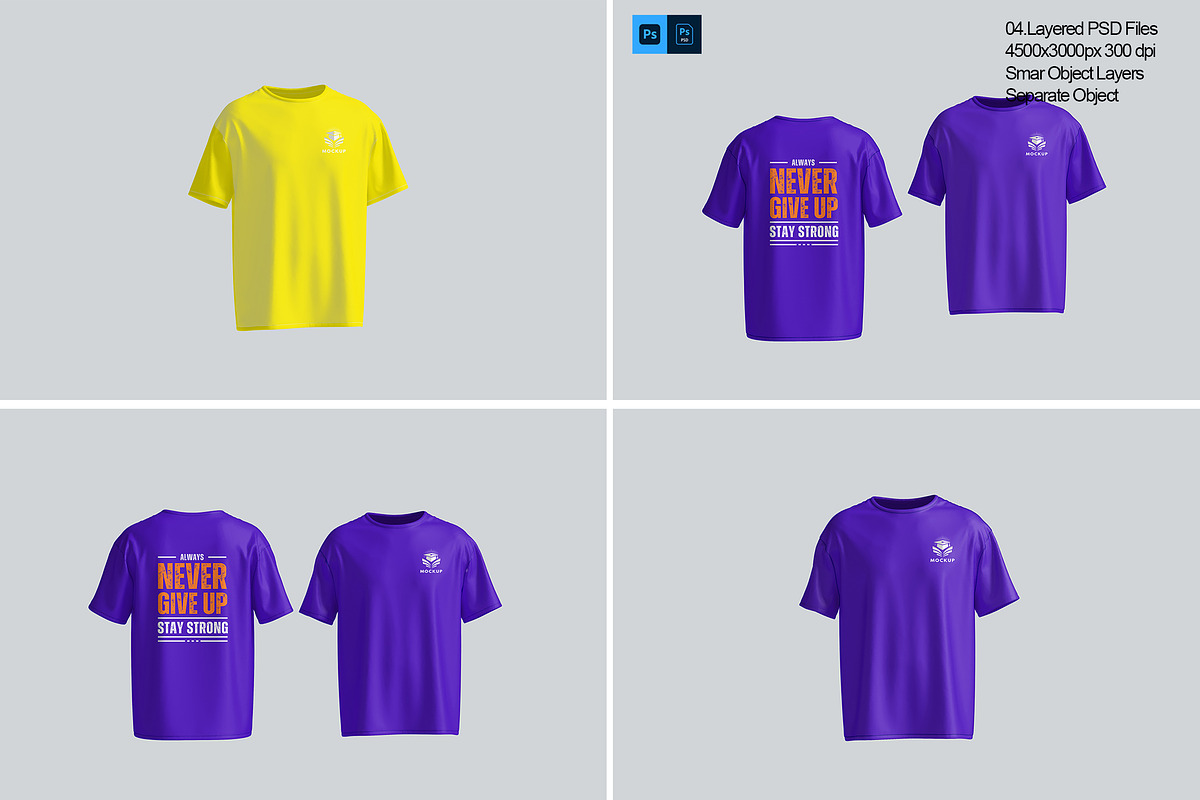 High Quality T-Shirt Mockup, a Shirt Mockup by safrizalstudio (Photo 1 of 5)