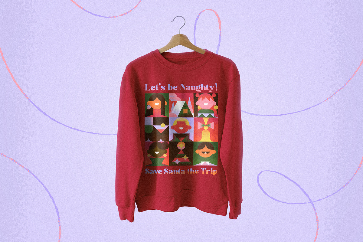Squarry Christmas. Pattern Builder., a Pattern Graphic by Red Monkey (Photo 10 of 15)