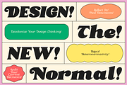 Jiftan - 12 Retro Family, a Serif Font by Dharmas Foundry (Thumbnail 4 of 15)