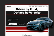 Velocity - Framer Ecommerce Template, a Landing Page Template by THdesign (Thumbnail 1 of 4)
