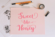 Betty Rose - Handwritten Font, a Script Font by Craft Supply Co. (Thumbnail 5 of 11)