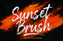 Sunset Brush Script Font