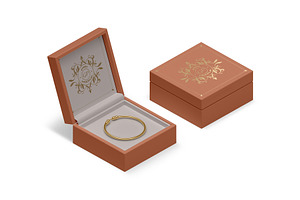 Jewellery Box Mockup