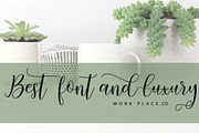 Shahira script, a Script Font by Madjack.font (Thumbnail 4 of 8)