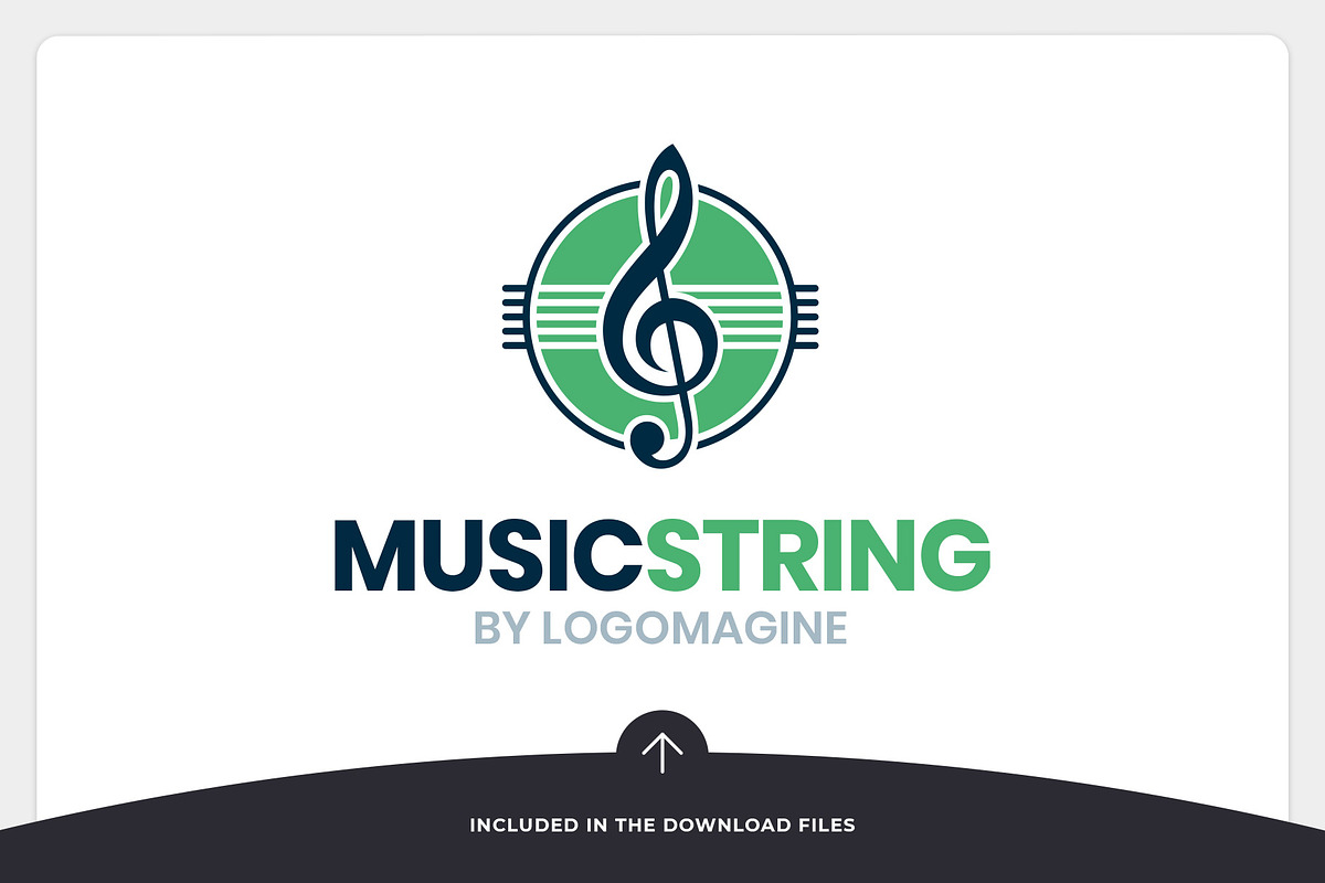 Music String Logo Template, a Branding & Logo Template by LOGOMAGINE (Photo 8 of 16)