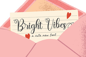 Bright Vibes Font