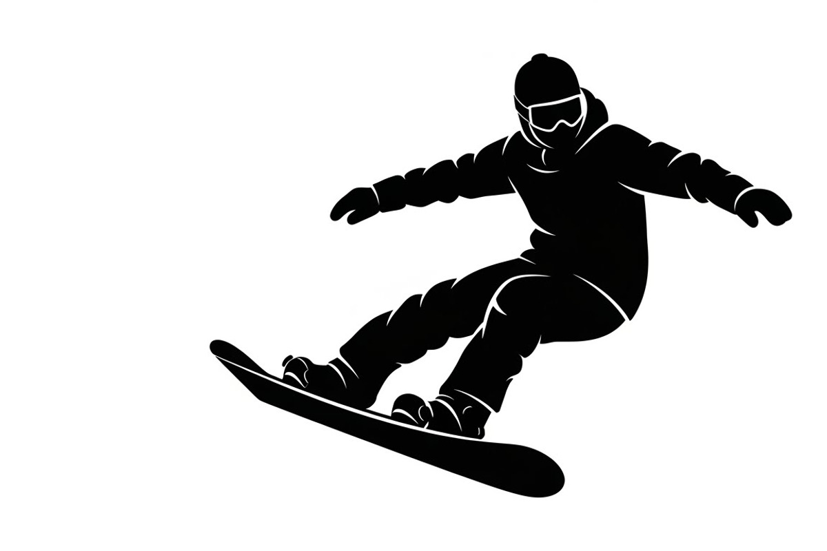 collection of Winter Ski Silhouette, an Illustration by Amazin_art (Photo 24 of 33)