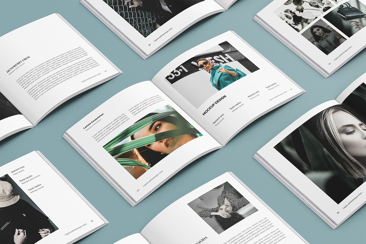 Square Magazine / Brochure Mockup, a Books & Magazine Mockup by Mockup Supper (Photo 16 of 22)