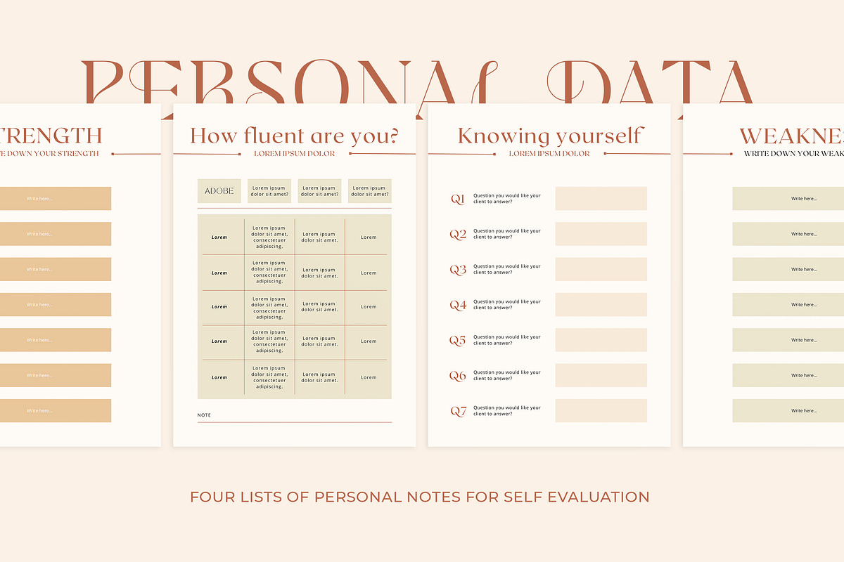 Course Workbook Template – Canva, a Marketing Template by Eesome Design Studio (Photo 6 of 23)
