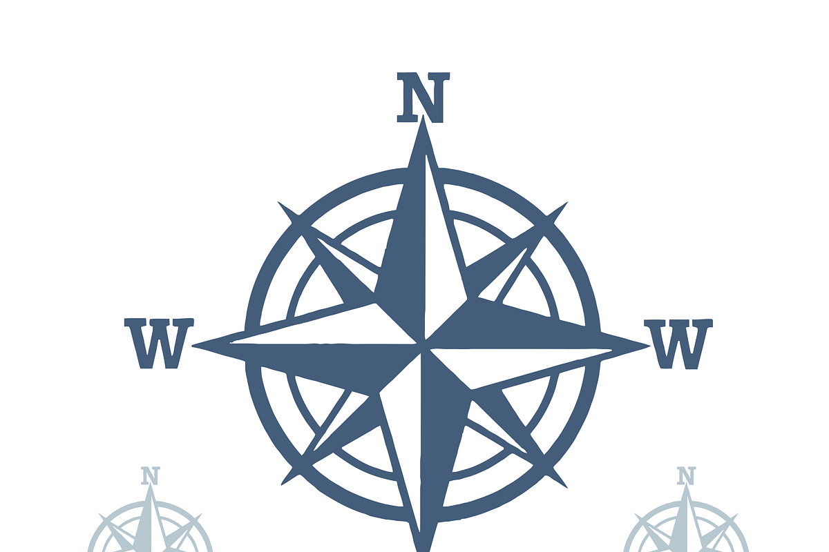 Stylish Compass Icon Set, a Food Illustration by CarWrap design (Photo 1 of 3)