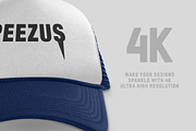 Trucker Hat Mockups, a Hat Mockup by Pixel Sauce™ (Thumbnail 2 of 5)