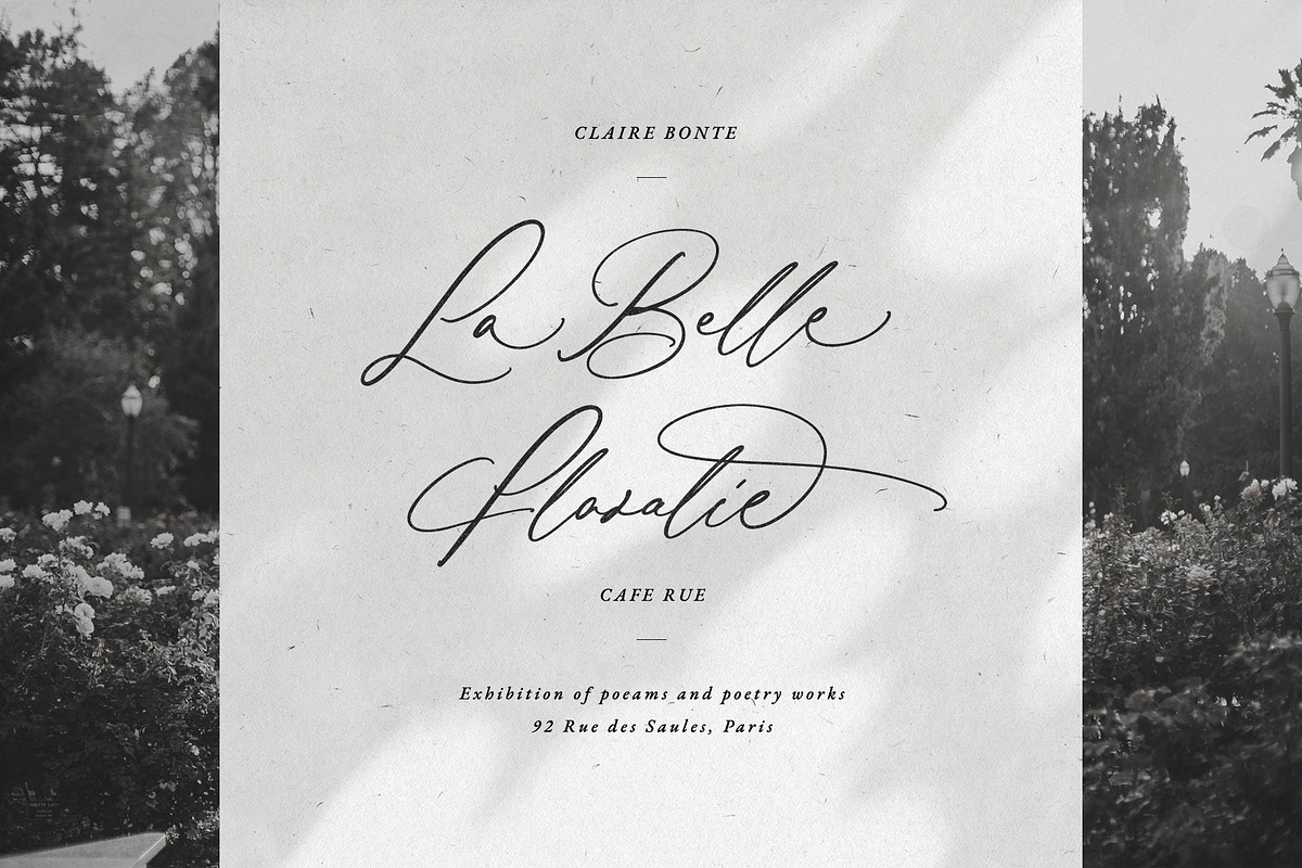 August Bloom | Elegant Script Font, a Script Font by Pink Coffie (Photo 19 of 31)