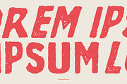 Grissed Typeface, a Font by Megflags (Thumbnail 3 of 9)