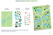 Botanical Garden Map, a Decorative Illustration by AnkaDrozd (Thumbnail 5 of 11)