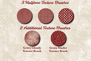 Mid-Century Modern Procreate Brushes, a Brush Add-On by Luna Y Mar (Thumbnail 5 of 7)