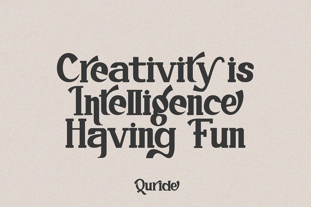 Quride - Display Serif Font, a Serif Font by Arendxstudio (Photo 5 of 8)