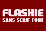 Flashie - Sans Serif Font, a Sans Serif Font by GG Design (Thumbnail 1 of 8)